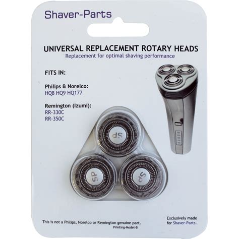 Shaver Parts Universal Replacement Shaving Head For Philips Pack Of