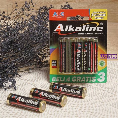 Jual Baterai Abc Alkaline Aa Isi Pcs V Shopee Indonesia