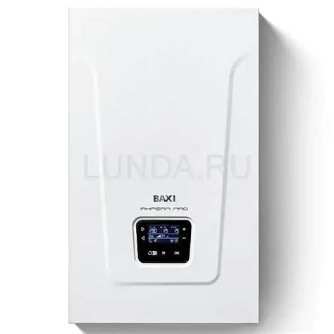 Электрический настенный котел AMPERA Pro, Baxi | Lunda - котельное ...