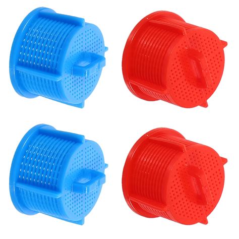 Washing Machine Filter Inlet Hose Screen Replacement Tubes Plastic Water Pipe Lengthen 4 Pcs