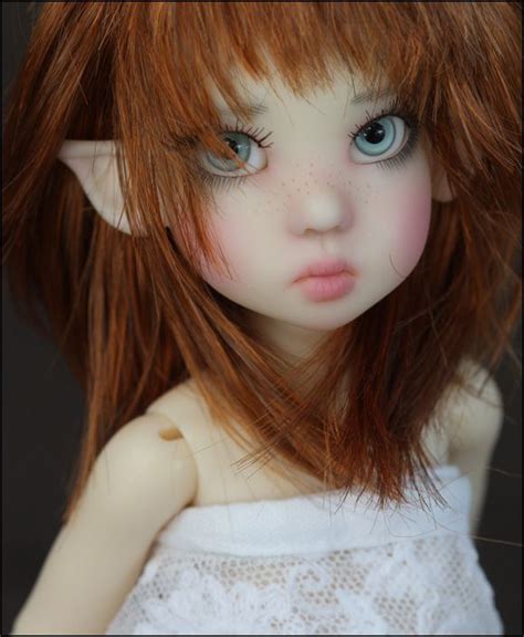 Fair Elf Tillie Kaye Wiggs Ball Jointed Dolls Fantasy Doll Big Eyes Artist