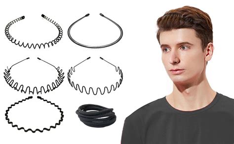 Metall Haarband Etercycle 5 Stück Unisex Haarbänder Welle Metall