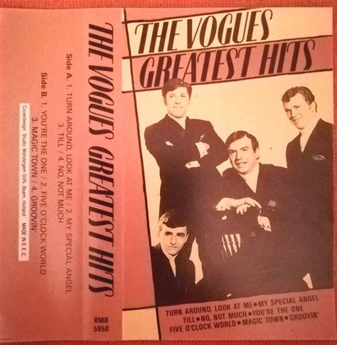 The Vogues - Greatest Hits (1987, Cassette) | Discogs