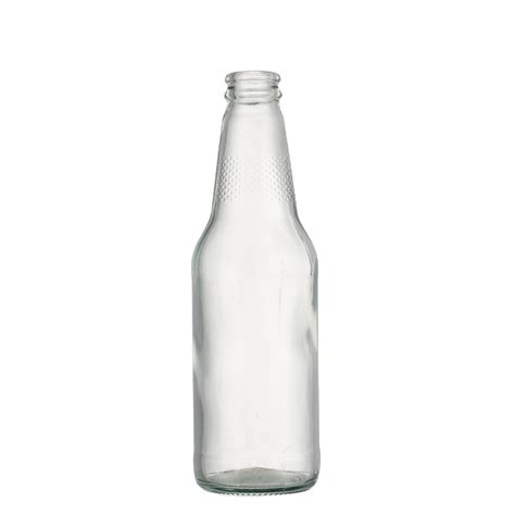 Manufacturer Customized 300 Ml Beverage Clear Glass Bottle Juice Coffee With Screw High Quality