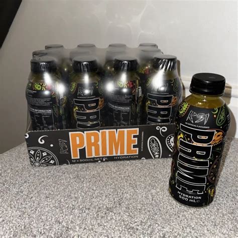 Prime Hydration Drink By Logan Paul X Ksi Limited Edition Orange Mango