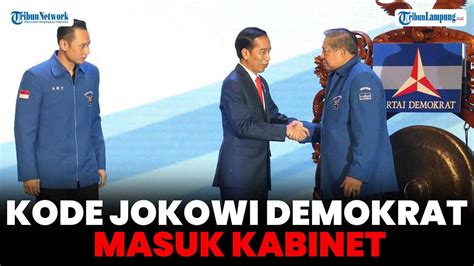 Demokrat Masuk Kabinet Jokowi Beri Kode Ahy Jadi Menteri Deal