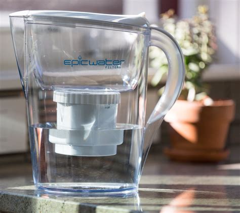 Epic Pure Water Filter Jug White Removes Fluoride And Lead Epic Water Filters Sg