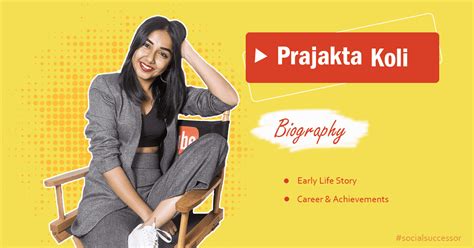 Prajakta Koli Biography Early Life Story Career And Achievements