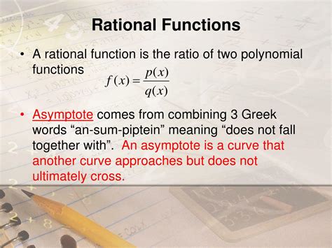 Ppt Rational Functions And Their Graphs Powerpoint Presentation Free