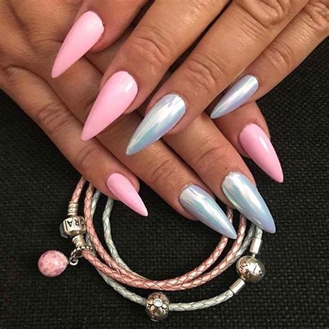 41 Bold Pointy Nails To Try In 2020 Stayglam