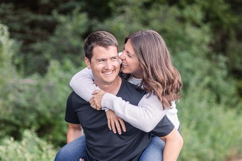 Trillium Lake Sunset Engagement Session