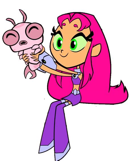 Starfire Loves Silkie By Markendria2007 On Deviantart