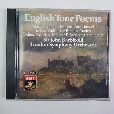 Sir John Barbirolli English Tone Poems Bax Tintagel Classical Music