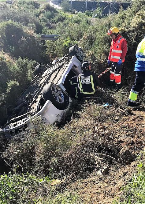 Tres Heridos Leves En Un Accidente En Una Vía De Servicio En Mazarrón Siete Días Alhama