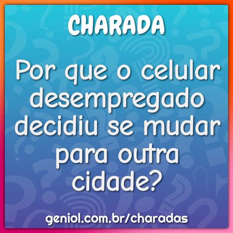 Charadas Respostas Geniol