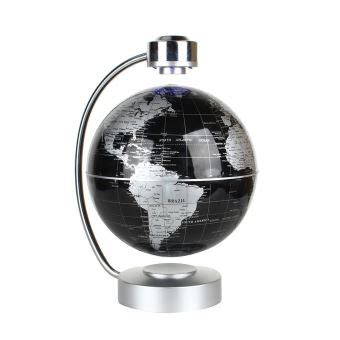 Globe Terrestre Led Levitation Magn Tique Cm Lumineux Flottant Noir