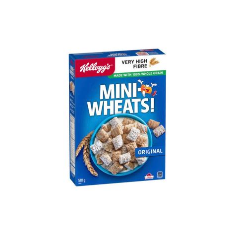 Kelloggs Mini Wheats Original Frosted Cereal 510 G