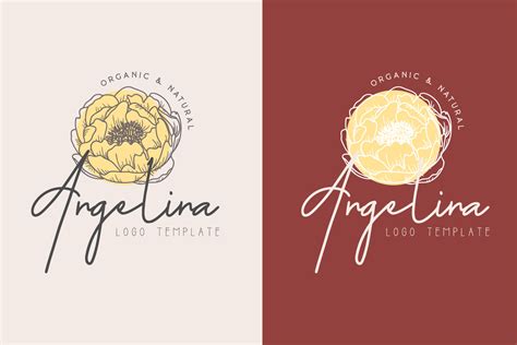 Hand Drawn Floral Wedding Logo Design Graphic by byemalkan · Creative ...