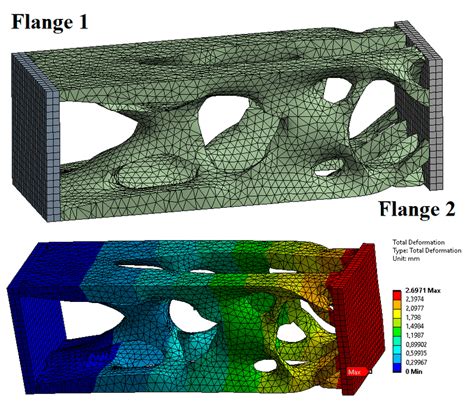 The Resulting Geometry After Topological Optimization Mesh And