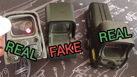 How To Spot A Fake Replica Eotech Youtube