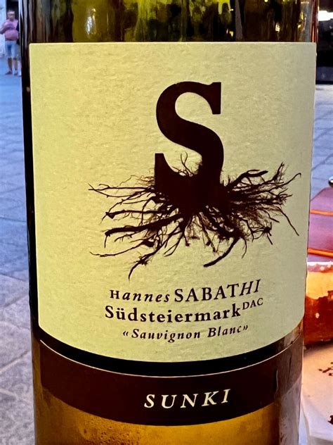 Hannes Sabathi Sauvignon Blanc Austria Styria S Dsteiermark