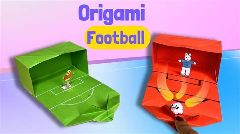 Origami Paper Football How To Make Paper Toy Youtube