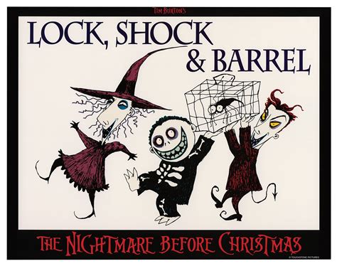 Set Of 8 The Nightmare Before Christmas Lobby Cards