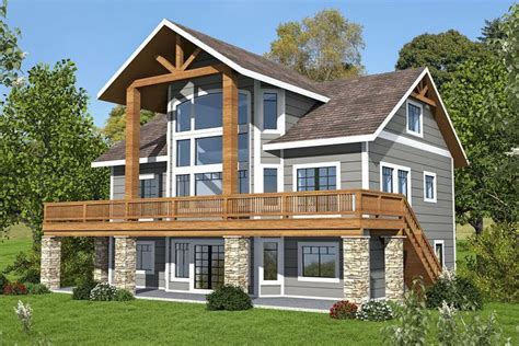 Plan Gh Square Foot Mountain Craftsman With Icf Exterior