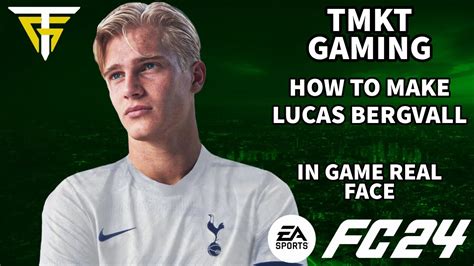 Ea Fc How To Make Lucas Bergvall In Game Real Face Youtube