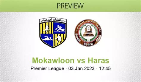 Al Mokawloon Haras El Hodood Betting Prediction