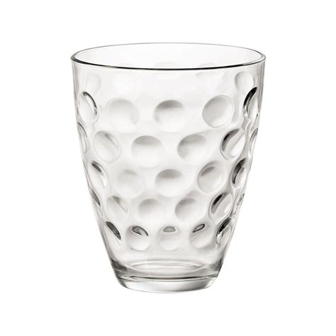 Bormioli Rocco Dots Rocks Glass Set Of 3 39cl