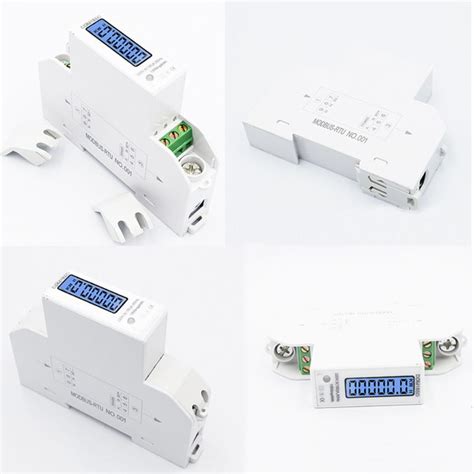 A Eenfase Din Rail Rs Modbus Rtu Stroomve Grandado