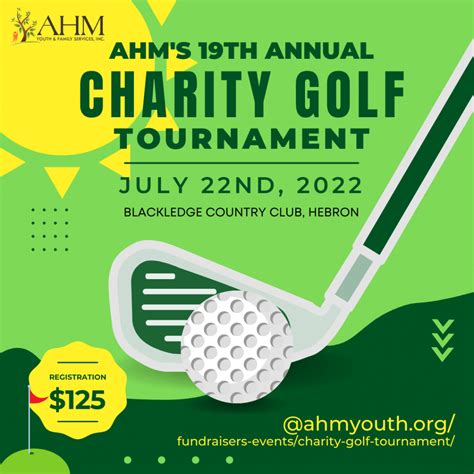 AHM's 19th Annual Charity Golf Tournament - Andover, Hebron ...