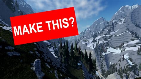 Code REALISTIC Mountains In ROBLOX PART 1 YouTube