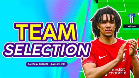 Fpl Gameweek Team Selection Transfers Fantasy Premier League