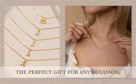 Amazon Noerar Gold Lowercase Letter A Z Pendant Necklaces For