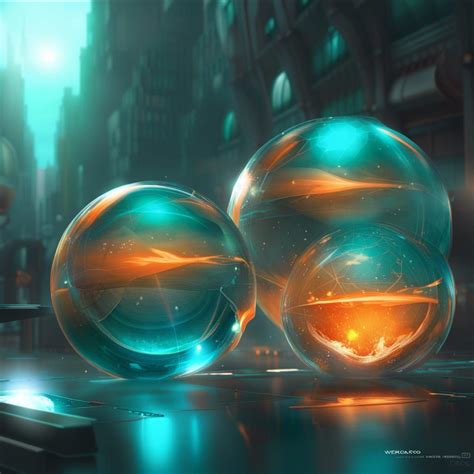 Glass Orbs Ai Generated Artwork Nightcafe Creator