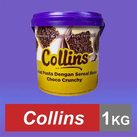 Jual Collins Pasta Dengan Sereal Beras Choco Crunchy BESAR 1 Kg Exp