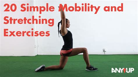 20 Simple Mobility And Stretching Exercises Youtube