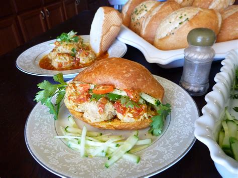 The Spices Of Life . . .: Bánh Mì Xíu Mại (Vietnamese Meatball Sandwich)