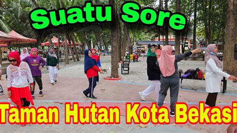 Suatu Sore Di Taman Hutan Kota Bekasi Jawa Barat Youtube