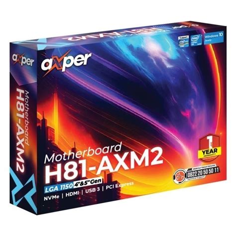 Jual Mobo Motherboard H Socket Lga Axm Nvme Support Nvme New