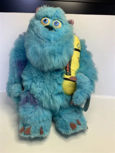 Disney Store Pixar Hasbro Monsters Inc Talking Sully Plush Soft Toy