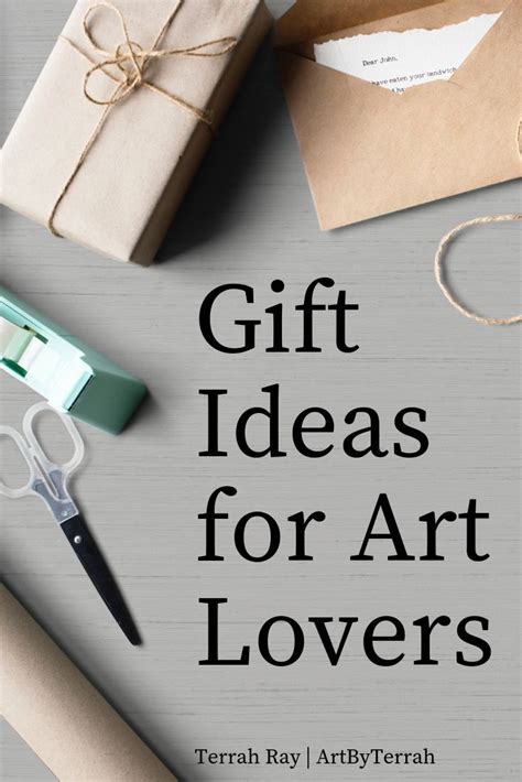 8 Gift Ideas For Art Lovers And Creatives Gifts Presents For