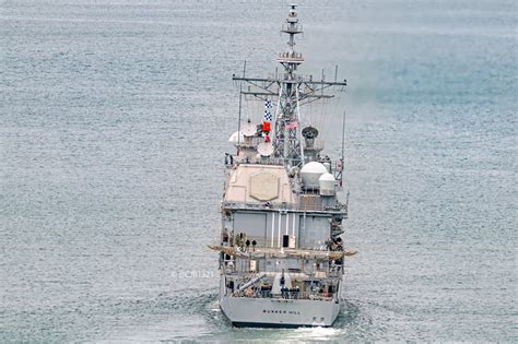 Warshipcam On Twitter Uss Bunker Hill Cg Ticonderoga Class