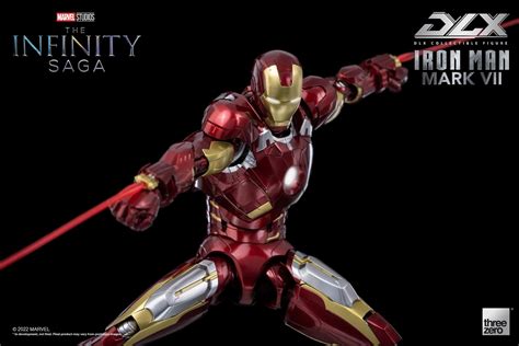 アベンジャーズ インフィニティサーガ アイアンマン マーク7 1 12 DLX アクションフィギュア マーベル スリーゼロ