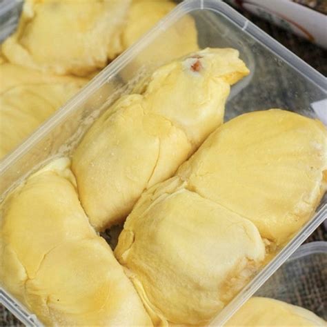 Jual Durian Montong Kupas Boss Buah DIJAMIN MANIS 500gr TANPA LABEL