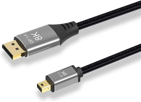 YIWENTEC 3Meter 9 9FT Mini DP To DisplayPort Cable 8K 7680X4320 60Hz