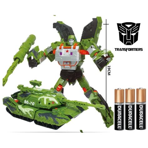 Brinquedo Transformers Carro Robo Som Luz Duracell Shopee Brasil