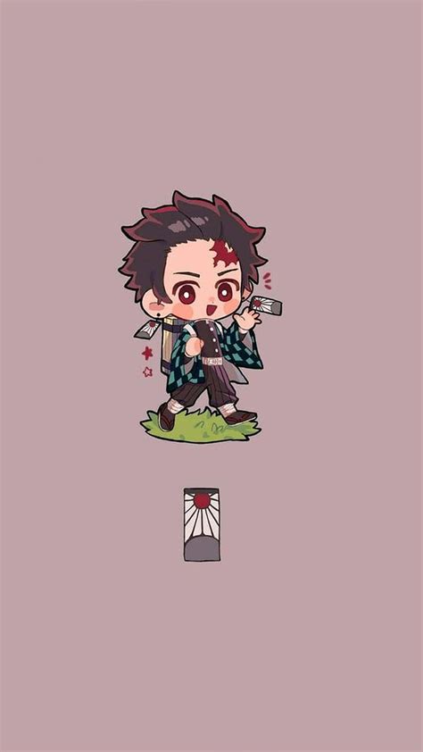 Kamado Tanjirou Anime Anime Chibi Anime Demon Demon Slayer Chibi